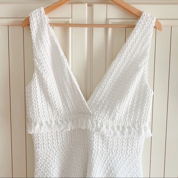 Ali & Jay 'Kiss Me in the Candlelight" Lace Dress White Sz L - Picture 4 of 6